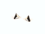 FORM020 Earrings - Silver, Black, Ivory