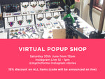 VIRTUAL POPUP SHOP 20 JUNE