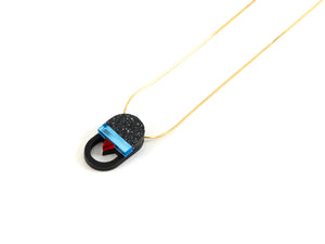 FORM102 KALI Necklace - Black, Iceblue, Red