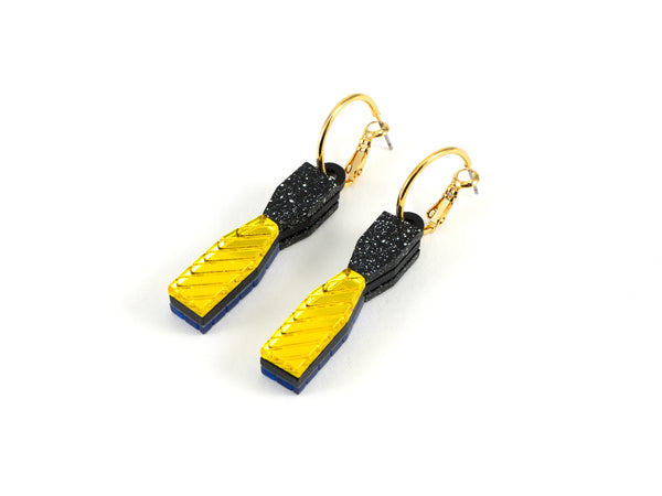 FORM103 ELLORA Hoops - Black, Blue, Yellow – MYSTIC FORMS