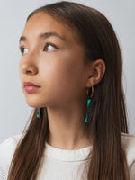 MFEVA001 PYLON Hoops - Black, Purple, Green