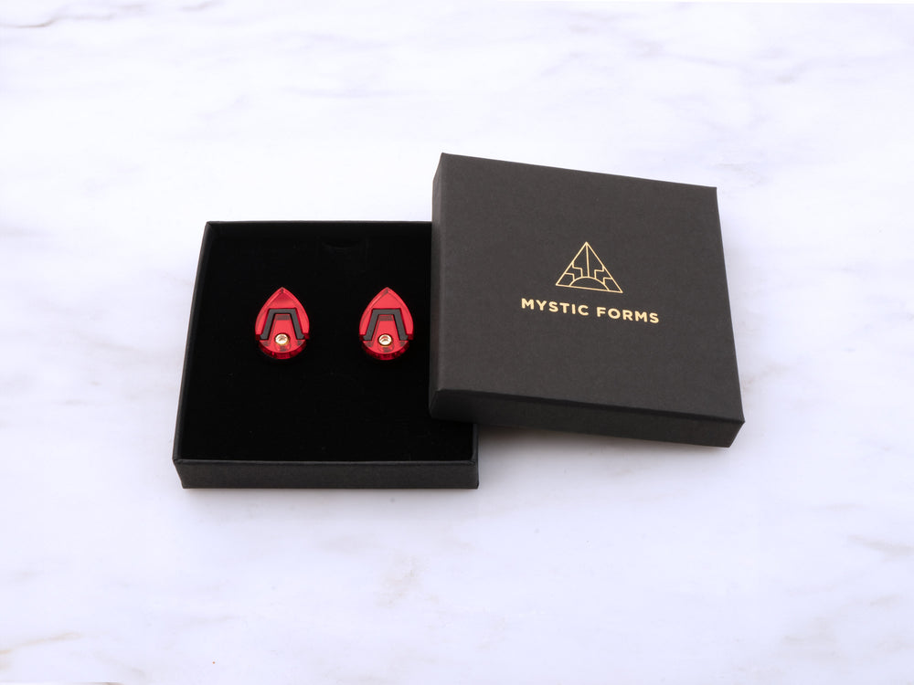 MFEVA002 HEADSET Studs - Red