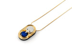 MFEVA004 SAKIEL Necklace - Gold, Blue