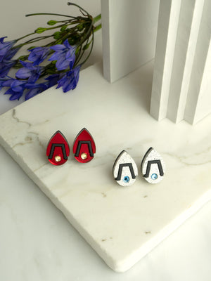 MFEVA002 HEADSET Studs - Red