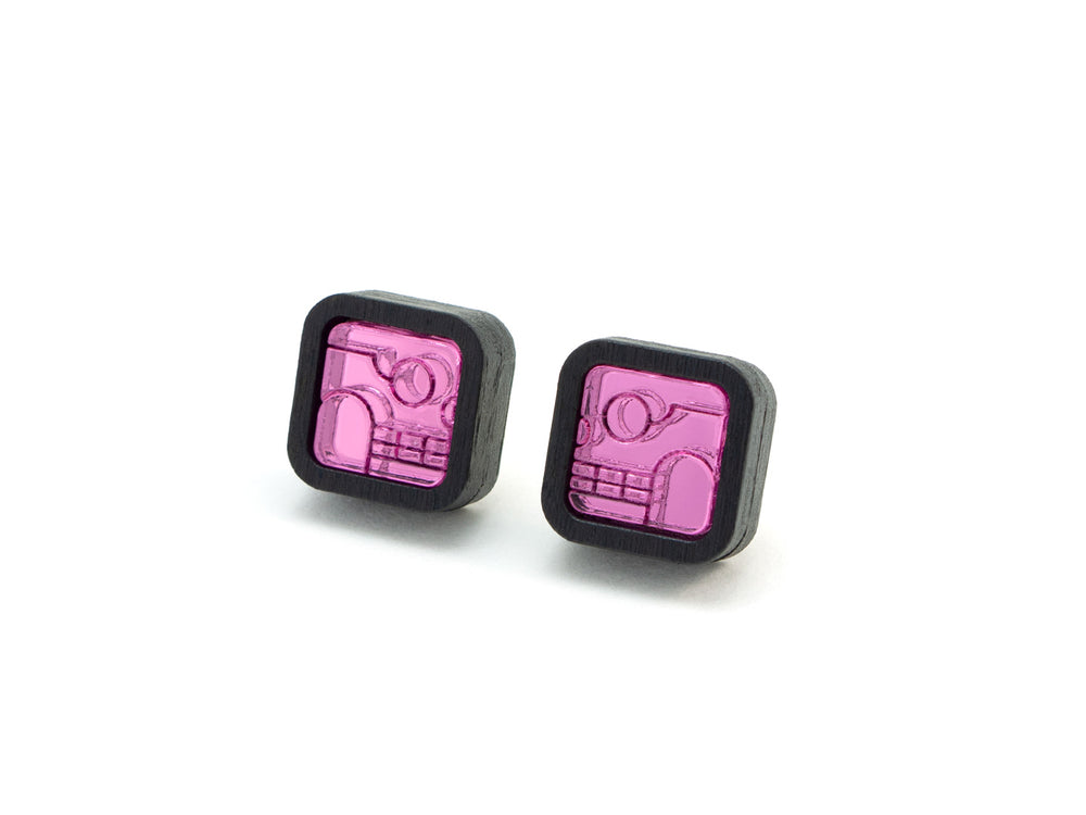 FORM052 KIMI Stud Earrings - Babypink