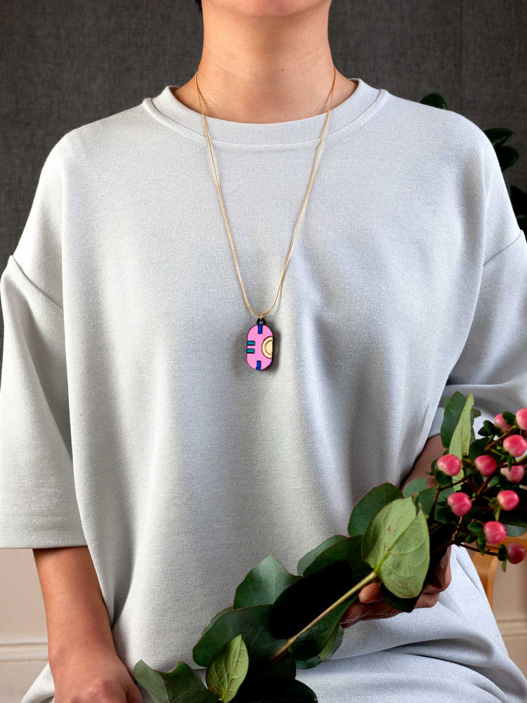 FORM063 CHAC Necklace - Babypink