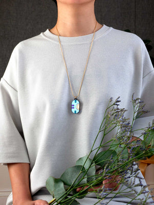 FORM063 CHAC Necklace  - Ice Blue