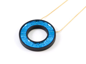 FORM065 PELOTA Necklace - Ice Blue