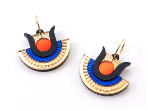 FORM071 HATHOR Hoops - Blue, Orange