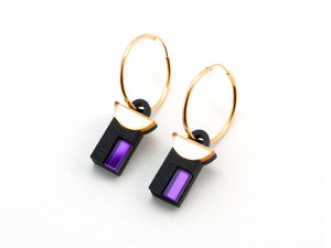 FORM073 NEPHTYS Hoops - Gold, Purple