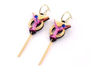 FORM088 SODA Hoops - Gold, Babypink