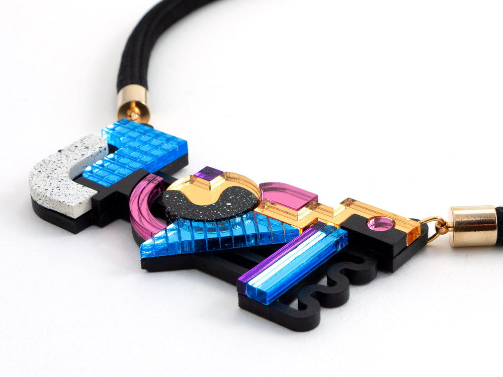 FORM091 CITYSCAPE Necklace - Night