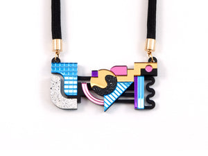 FORM091 CITYSCAPE Necklace - Night