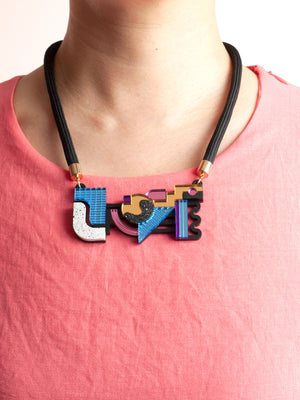 FORM091 CITYSCAPE Necklace - Night